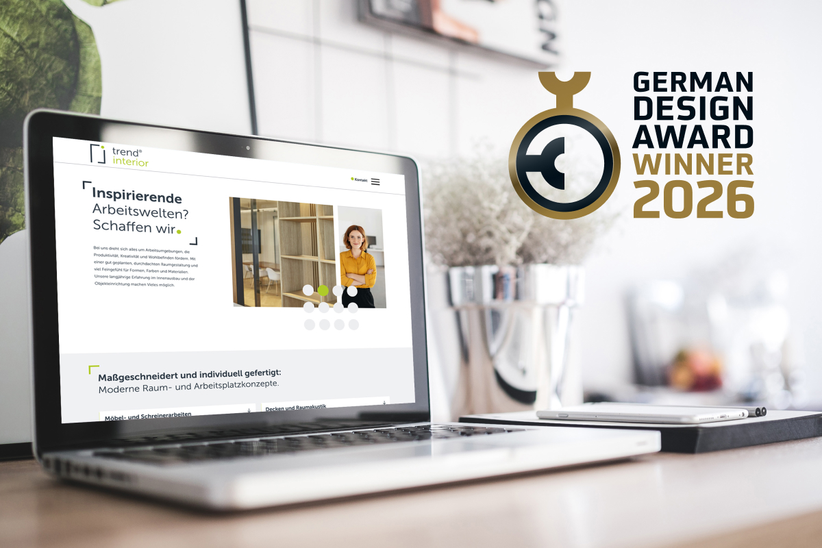 German Design Award 2026 - trend INTERIORtrend INTERIOR